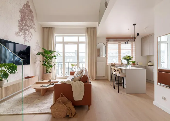 W Slupsku Winda Parking Balkon Lägenhet *